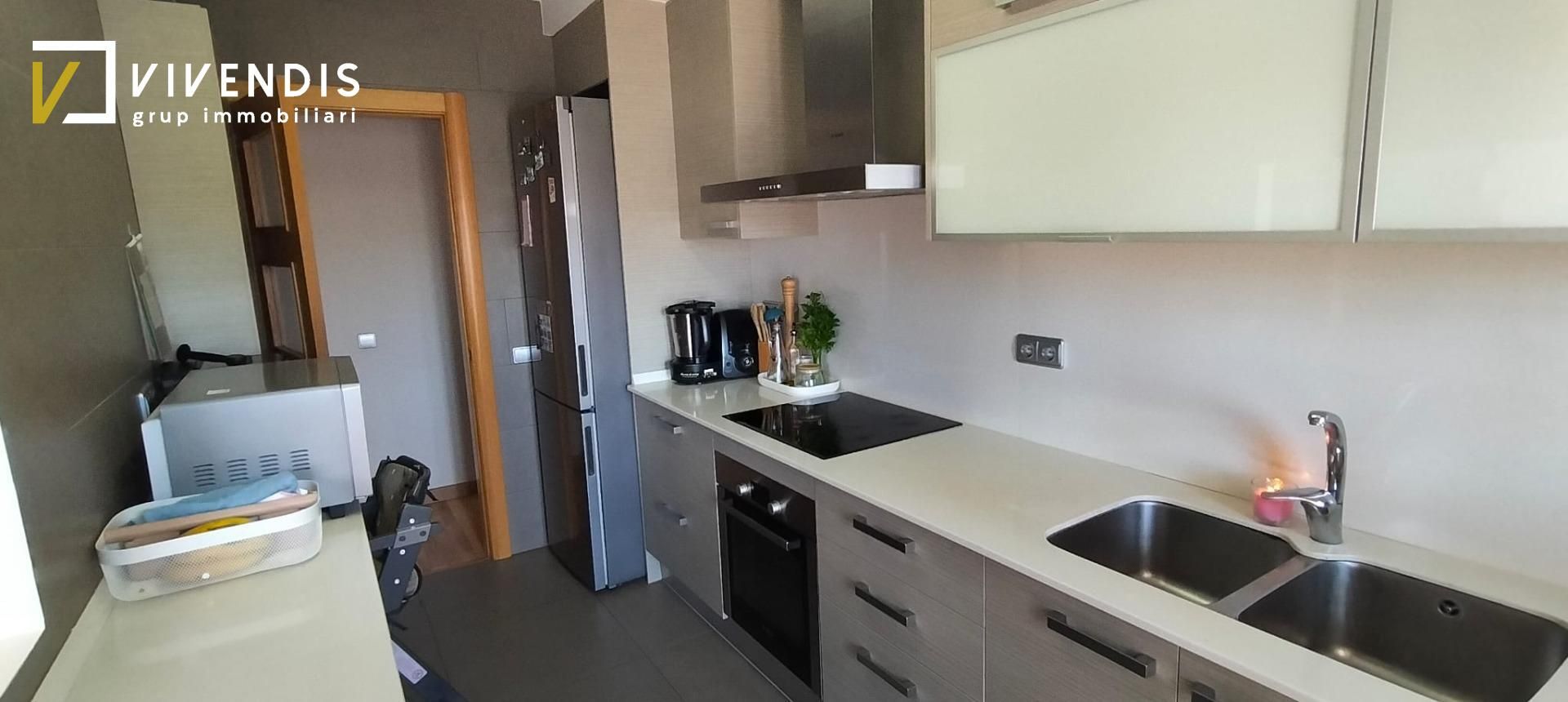 Kitchen of Flat for sale in Alpicat  with Air Conditioner, Heating and Storage room