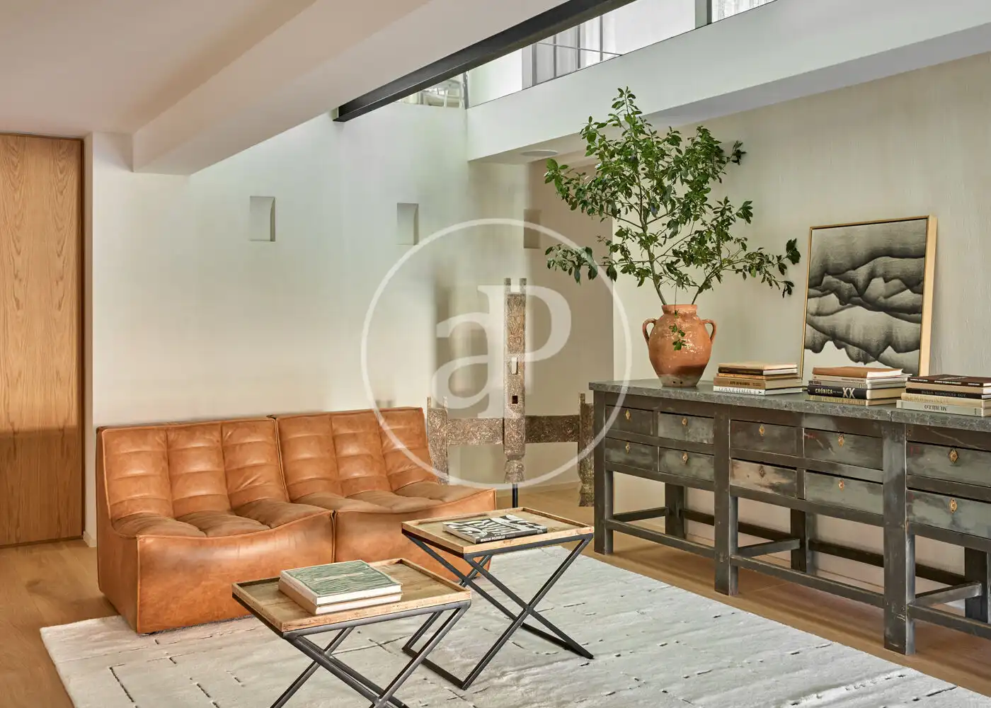 Sala d'estar de Casa o xalet en venda en Boadilla del Monte amb Aire condicionat, Calefacció i Jardí privat