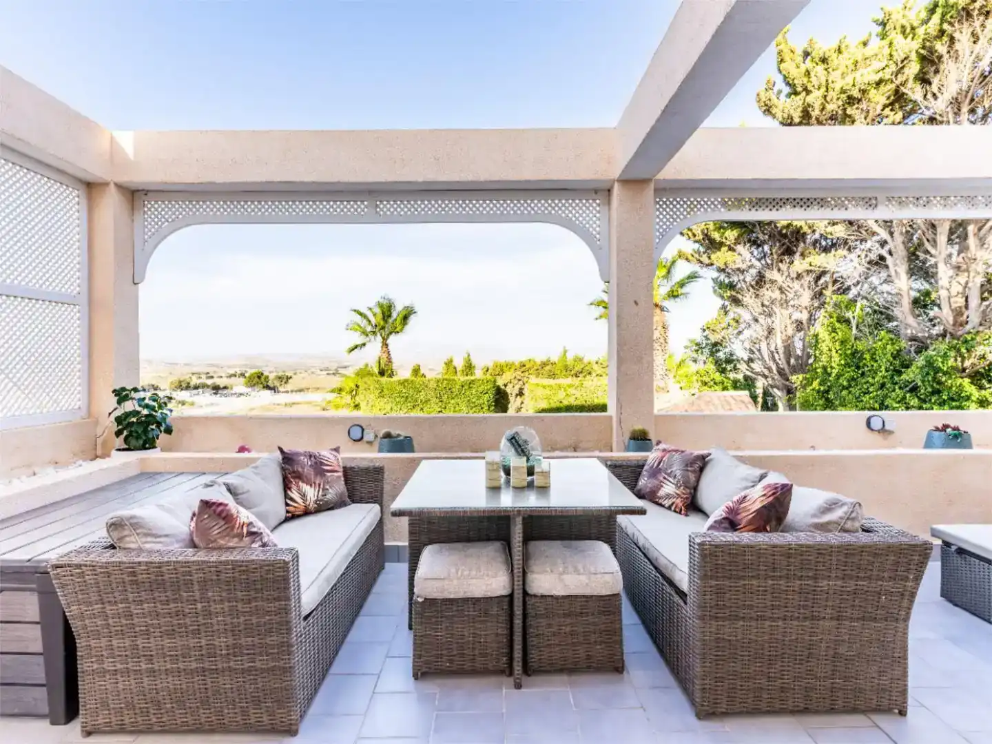 Terraza de Piso en venta en Garrucha con Aire acondicionado, Jardín privado y Trastero