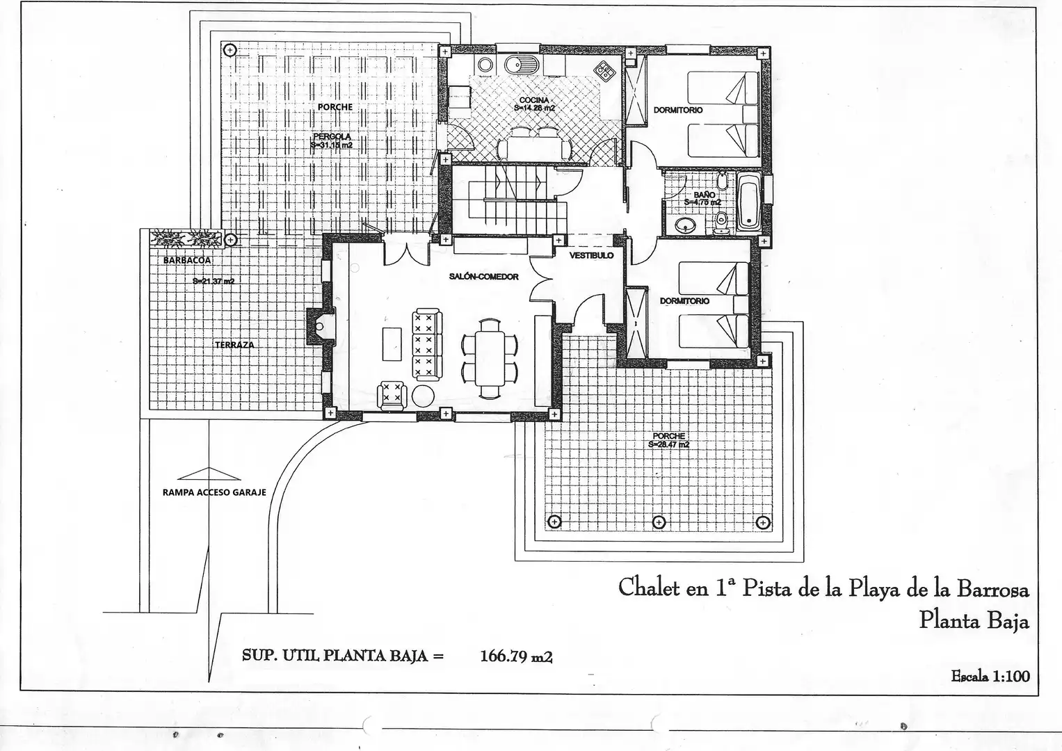 Chalet con terraza en venta en Avenida de la Barrosa 4B, imagen 39