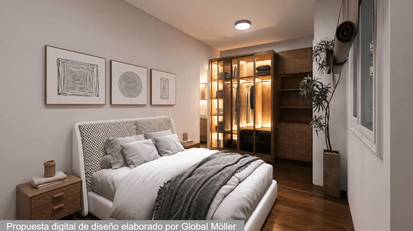 Schlafzimmer von Wohnung zum Verkauf in Cartagena mit Terrasse, Abstellraum und Balkon