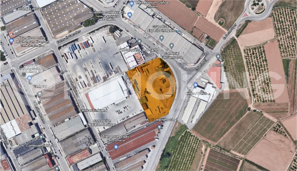 Industrial land for sale in Xirivella