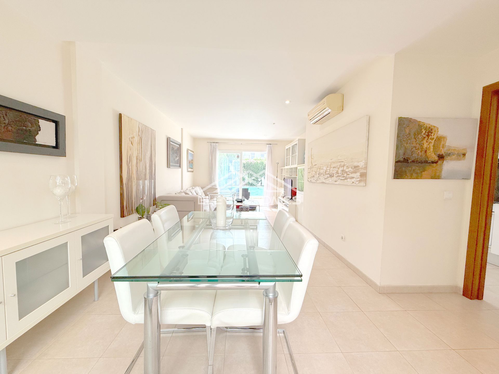 Dining room of Single-family semi-detached for sale in  Palma de Mallorca  with Air Conditioner, Heating and Private garden