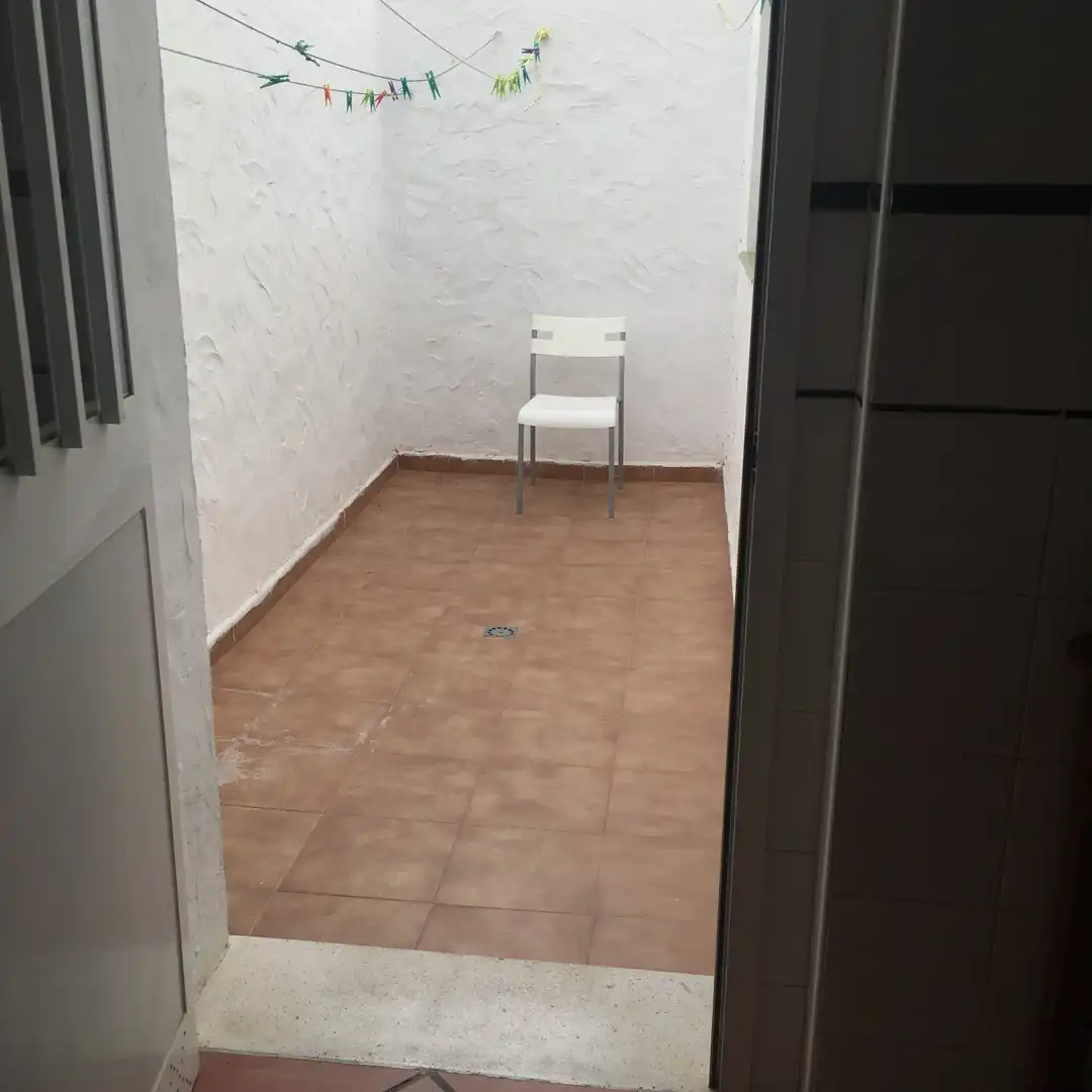 Terrassa de Casa adosada de lloguer en Puerto Real amb Aire condicionat, Moblat i Forn