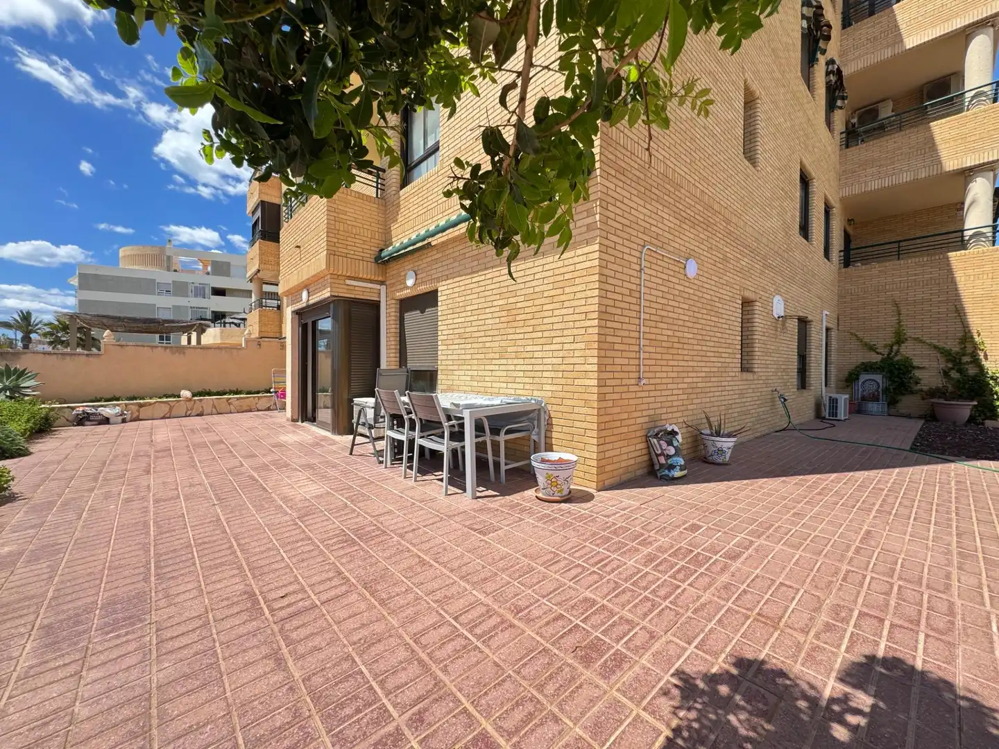 Terrace of Ground floor for sale in El Campello  with Air Conditioner, Private garden and Community pool