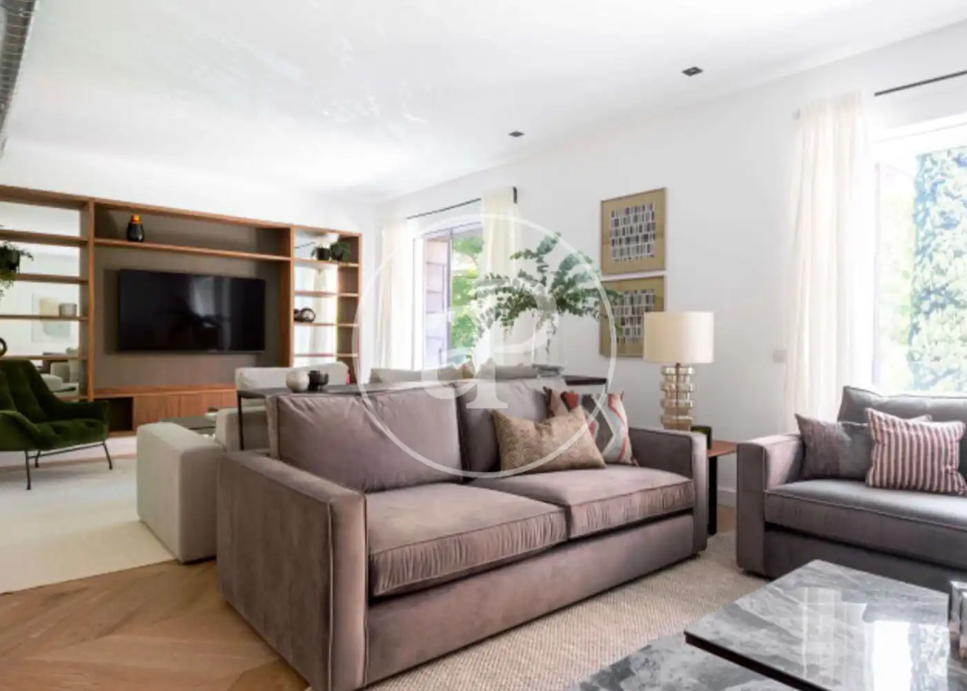 Wohnzimmer von Wohnung zum Verkauf in Madrid mit Klimaanlage, Heizung und Abstellraum