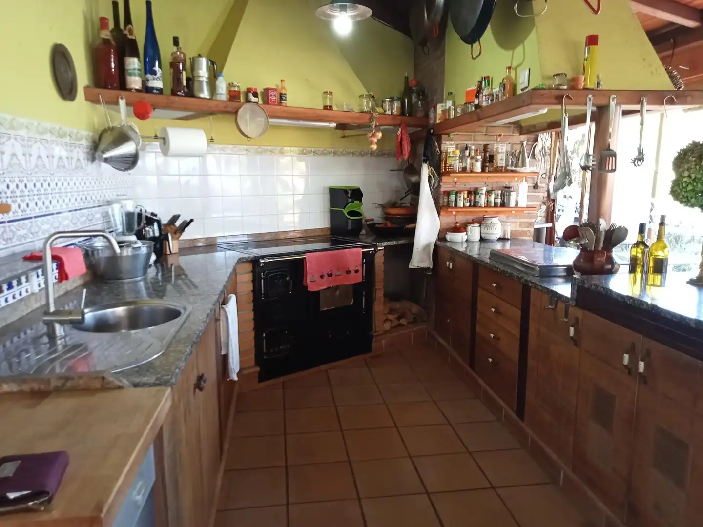 Cocina de Casa o chalet en venta en Vilagarcía de Arousa con Calefacción, Piscina y Balcón