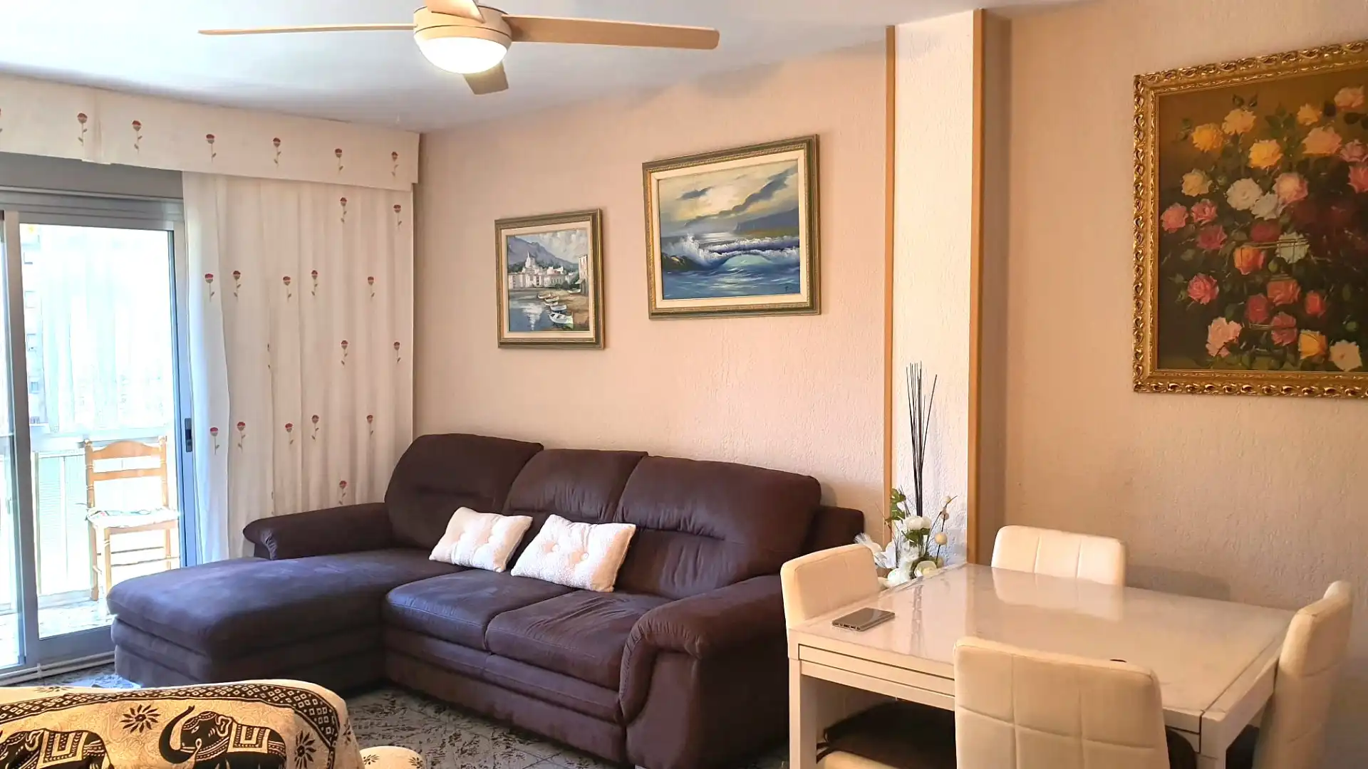 Living room of Flat for sale in Centre - Sant Josep - Sanfeliu