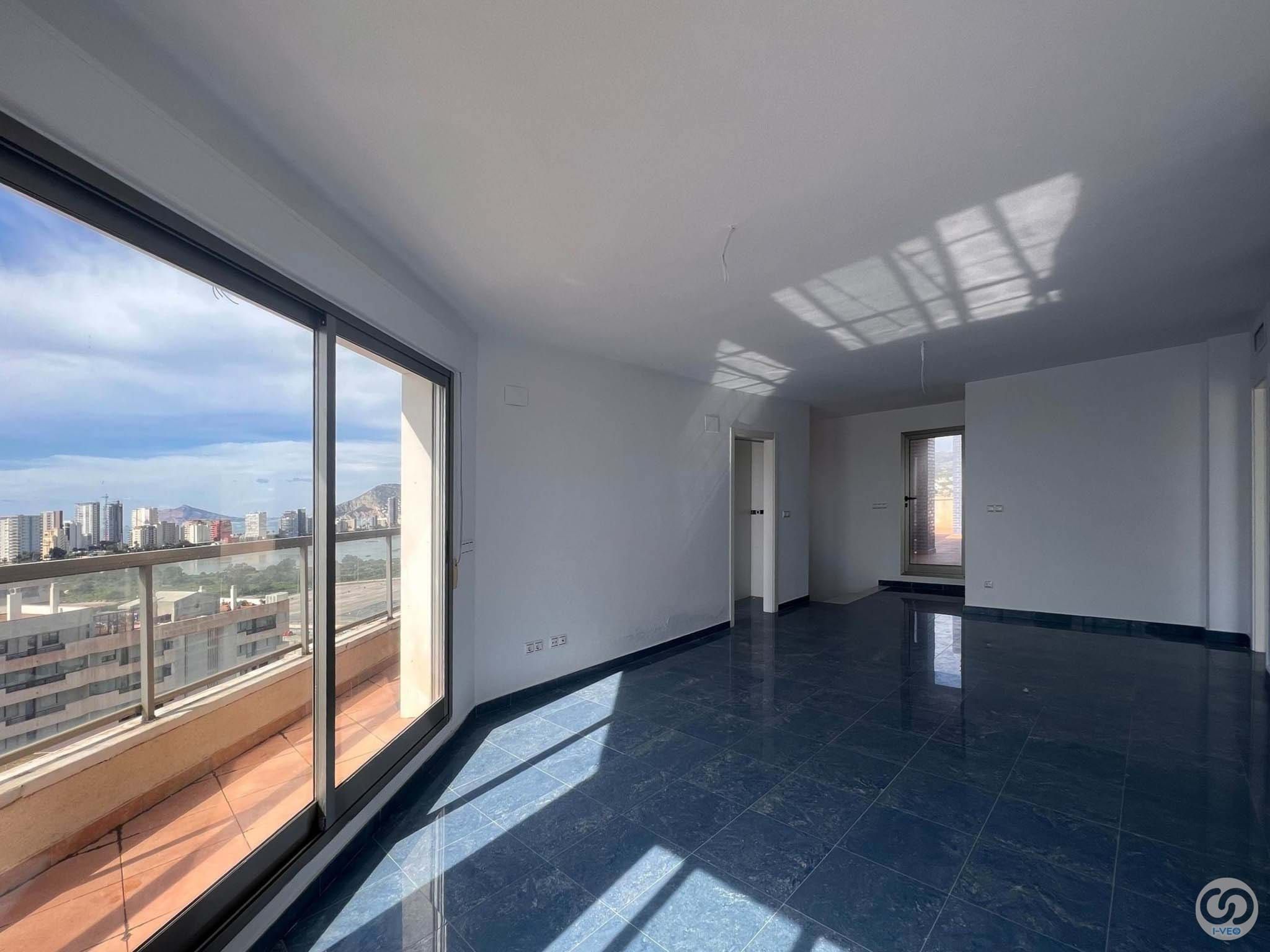 Sala d'estar de Dúplex en venda en Calpe / Calp amb Terrassa, Piscina i Balcó