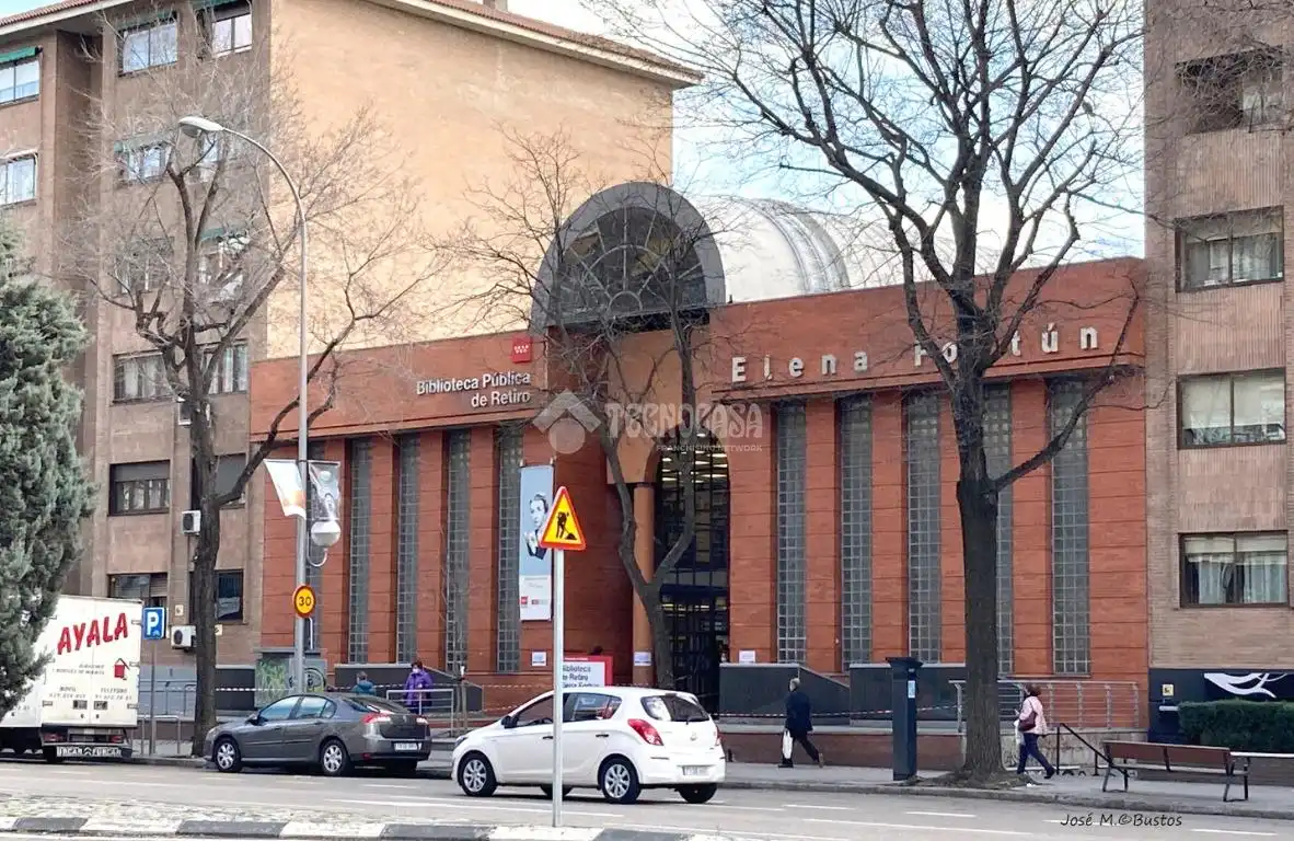 Exterior view of Flat for rent in Madrid  with Air Conditioner, Heating and Parquet flooring