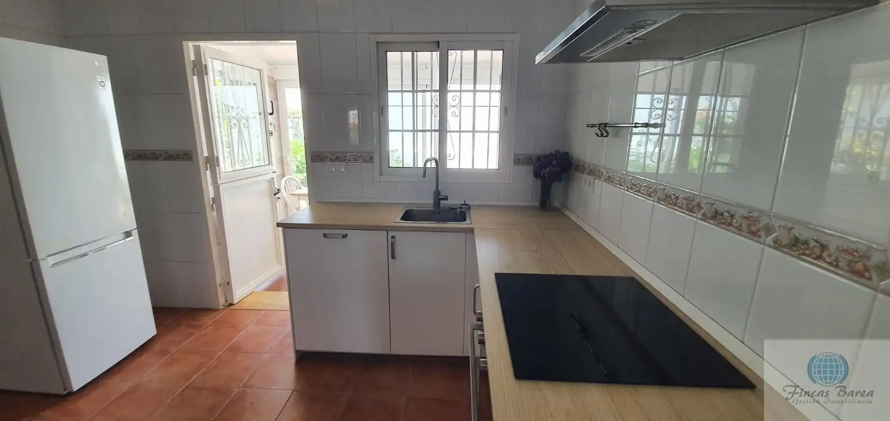 Cuina de Casa o xalet de lloguer en Mijas amb Terrassa i Piscina