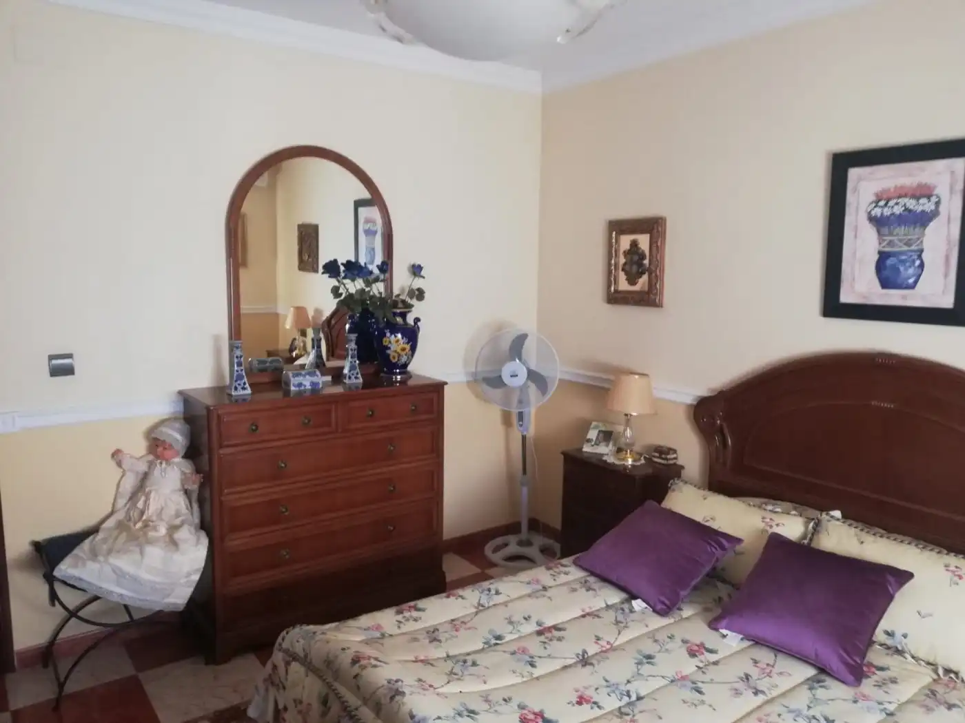 Bedroom of Houses for sale in Albacete  with Air Conditioner, Terrace and Storage room