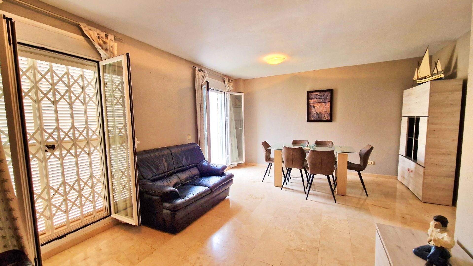Living room of House or chalet for sale in Málaga Capital  with Air Conditioner, Terrace and Furnished