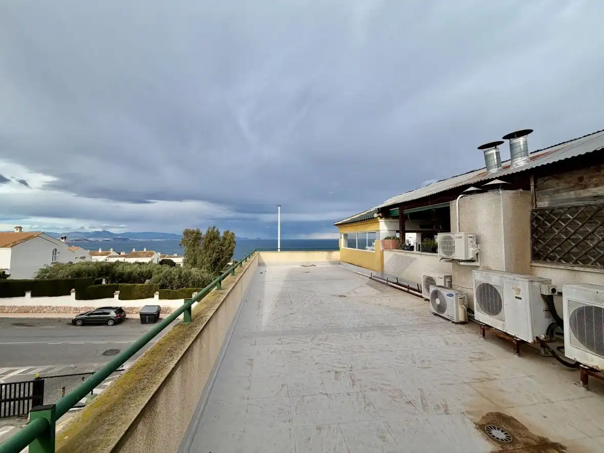 Terraza de Local de alquiler en Santa Pola con Aire acondicionado