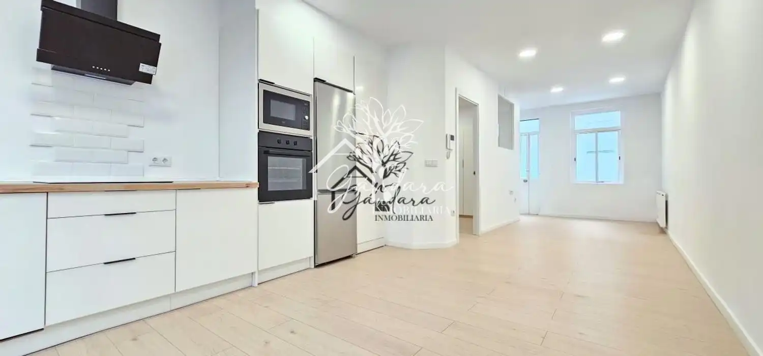 Kitchen of Flat for sale in Ferrol  with Heating, Terrace and Storage room
