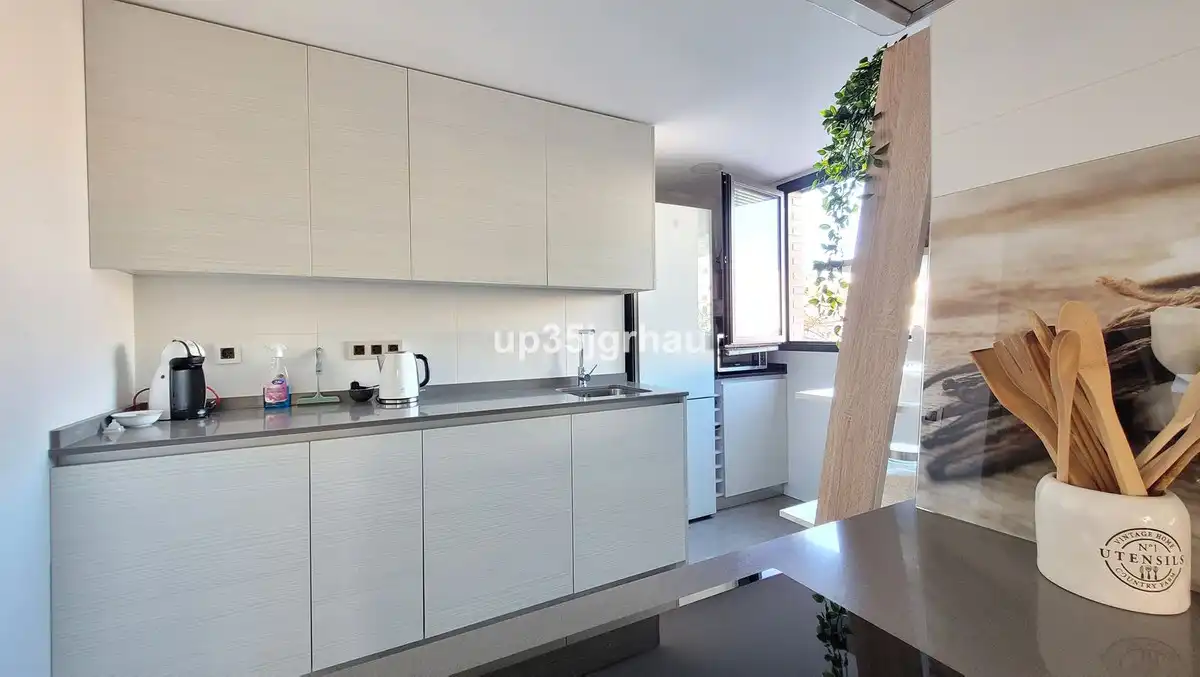 Kitchen of Apartments for sale in Estepona  with Air Conditioner, Terrace and Furnished