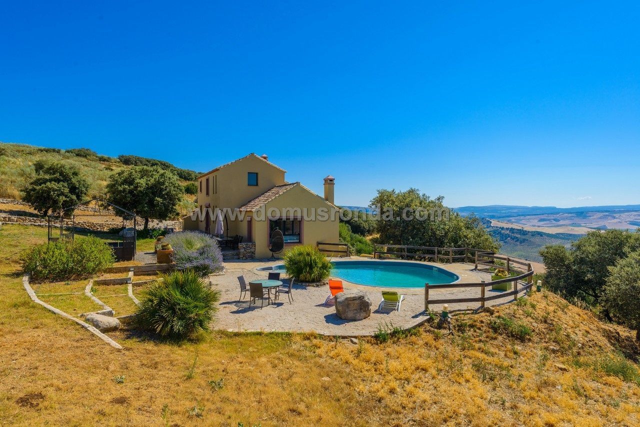 Exterior view of House or chalet for sale in Montecorto  with Air Conditioner and Terrace
