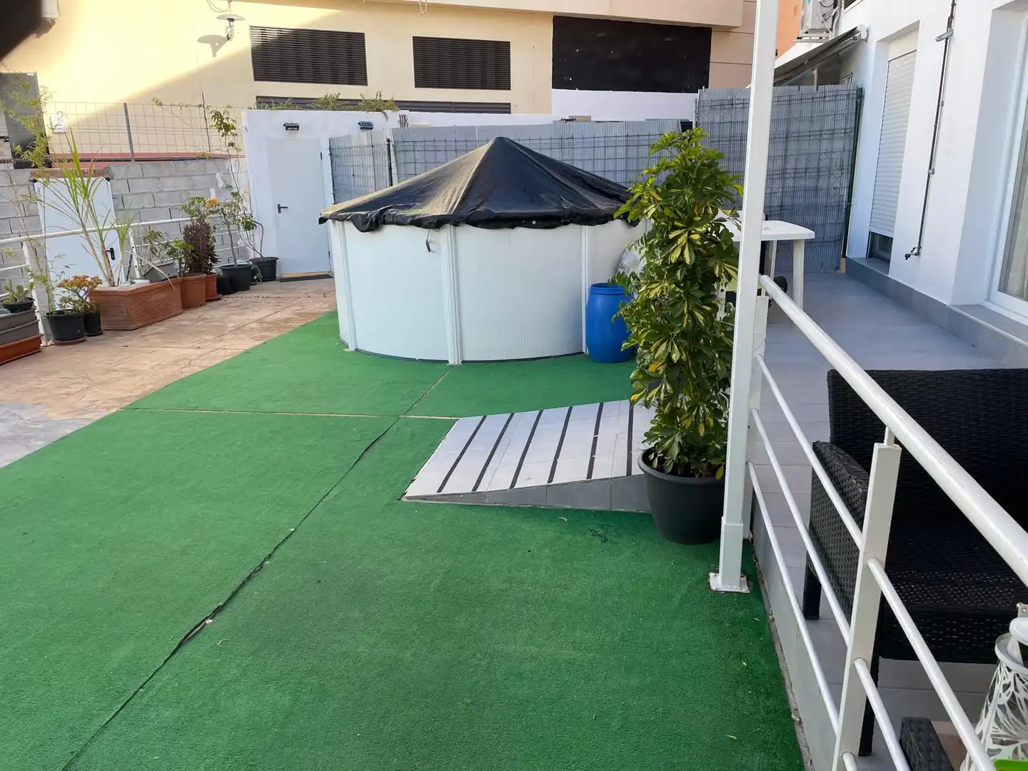 Terrace of Houses for rent in Málaga  with Private garden, Terrace and Furnished