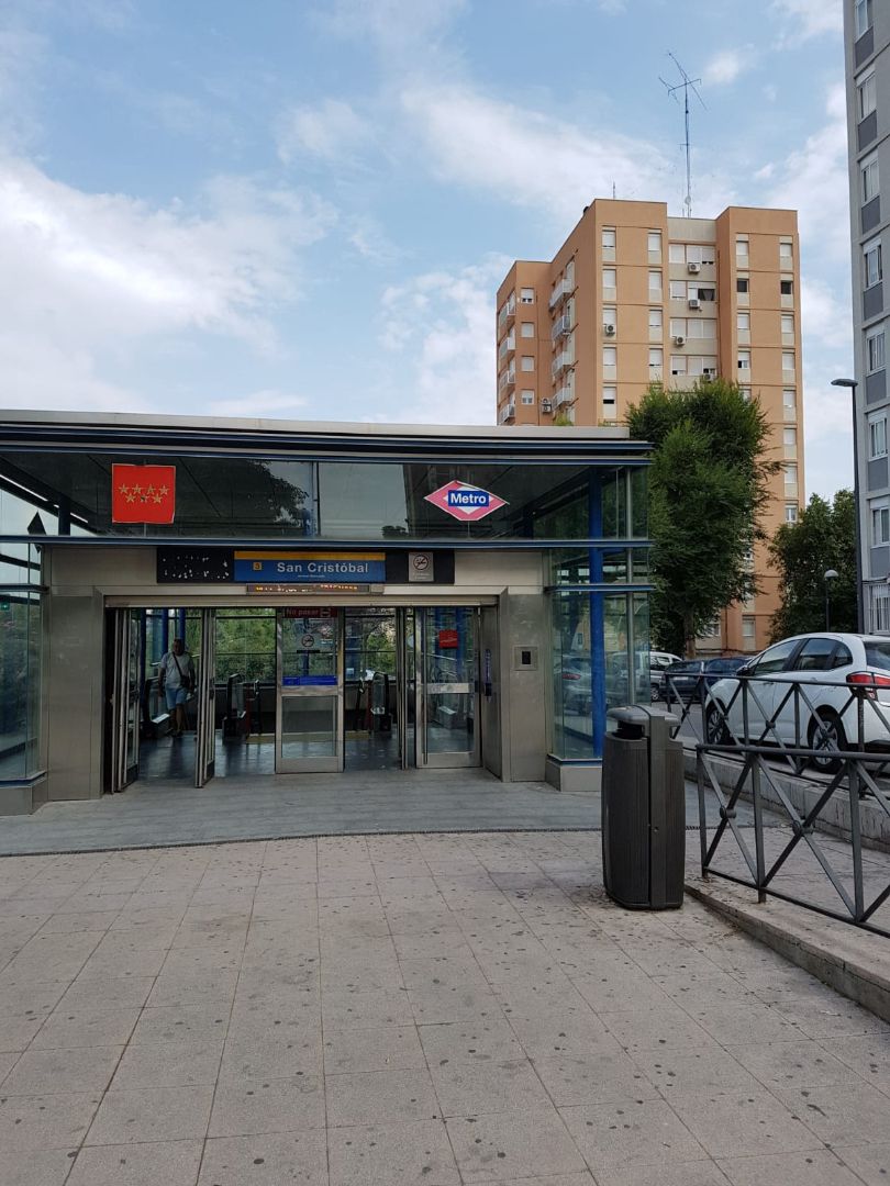 Exterior view of Flat for sale in  Madrid Capital  with Heating, Terrace and Oven