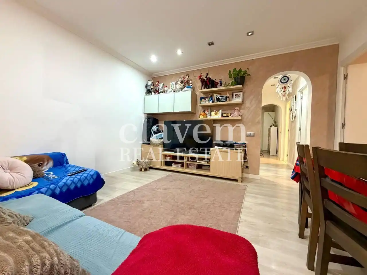 Living room of Flat for sale in Barcelona