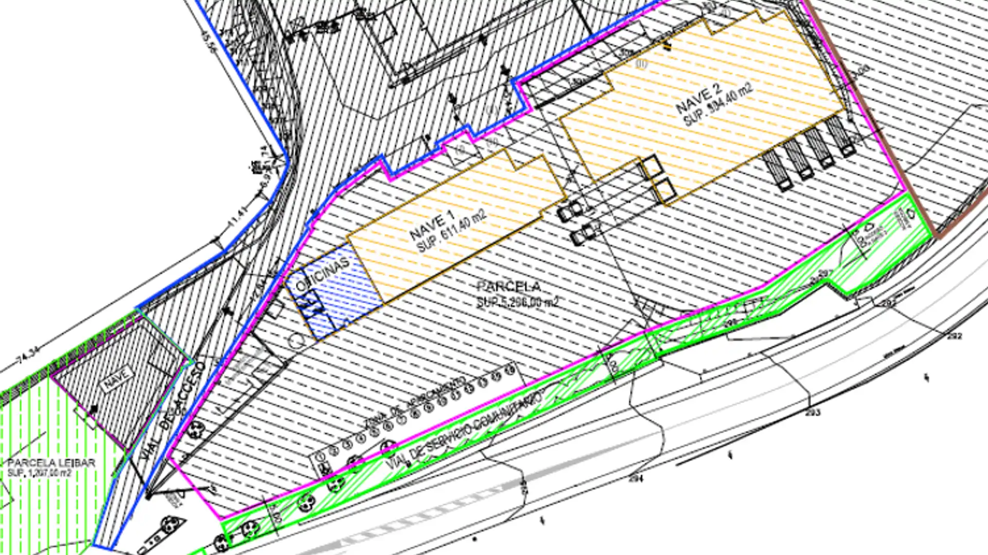 Nave industrial de alquiler en Mos