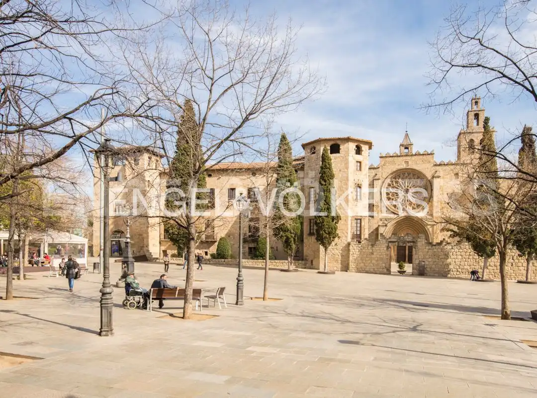 Vista exterior de Dúplex en venda en Sant Cugat del Vallès amb Aire condicionat, Calefacció i Parquet
