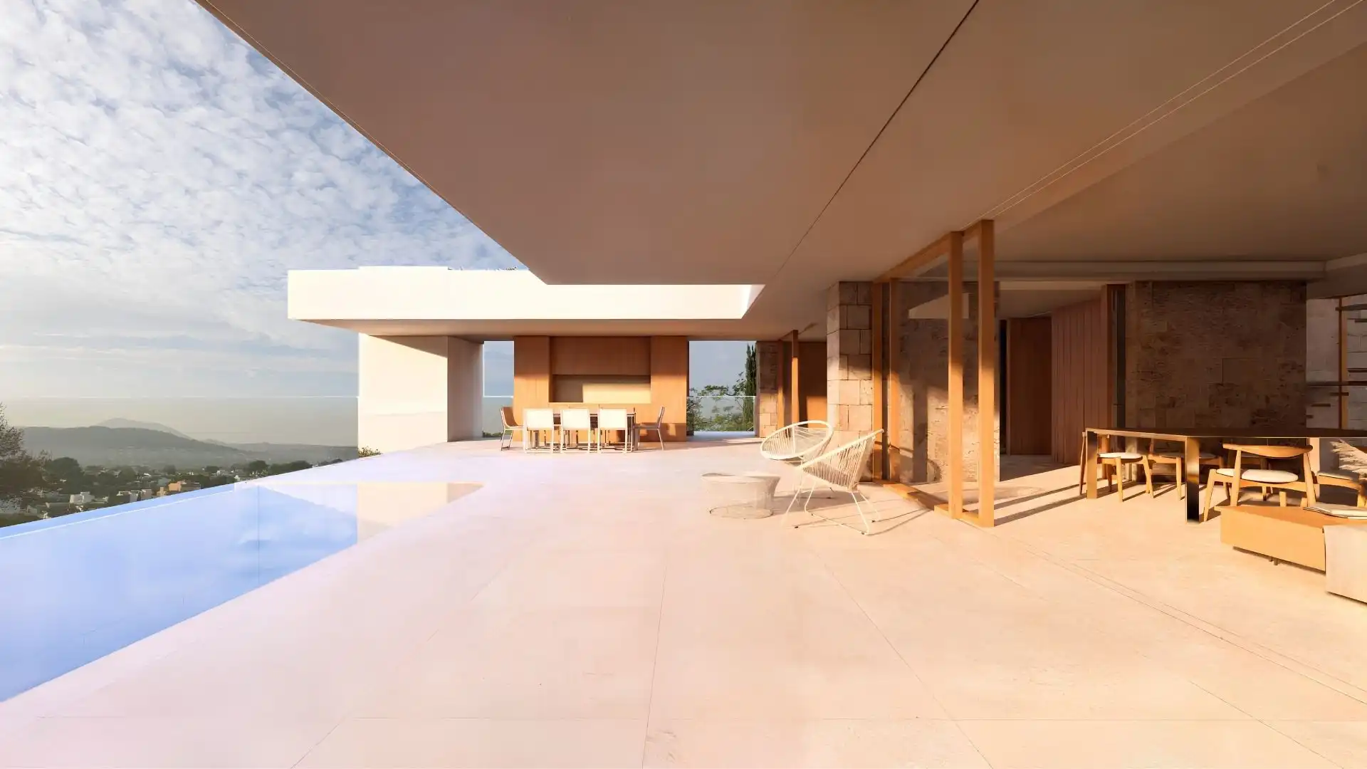 Terraza de Casa o chalet en venta en Jávea / Xàbia con Jardín privado, Terraza y Piscina