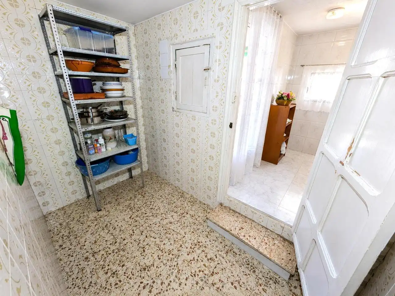 Cocina de Casa o chalet en venta en Puebla de la Calzada con Jardín privado y Terraza