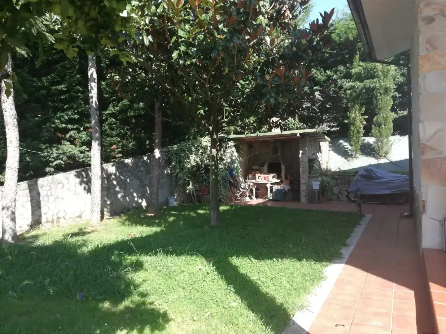Garden of Houses for rent in Muxika  with Private garden, Storage room and Furnished
