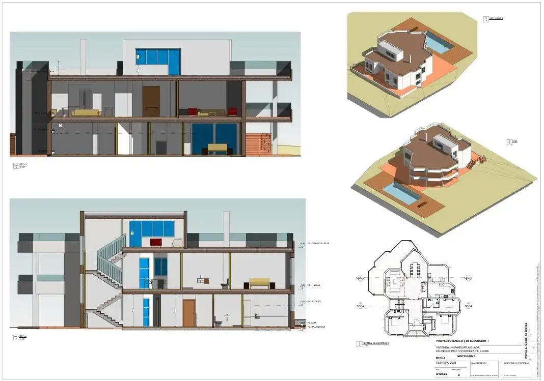 Chalet con terraza en venta en Valverde, imagen 34