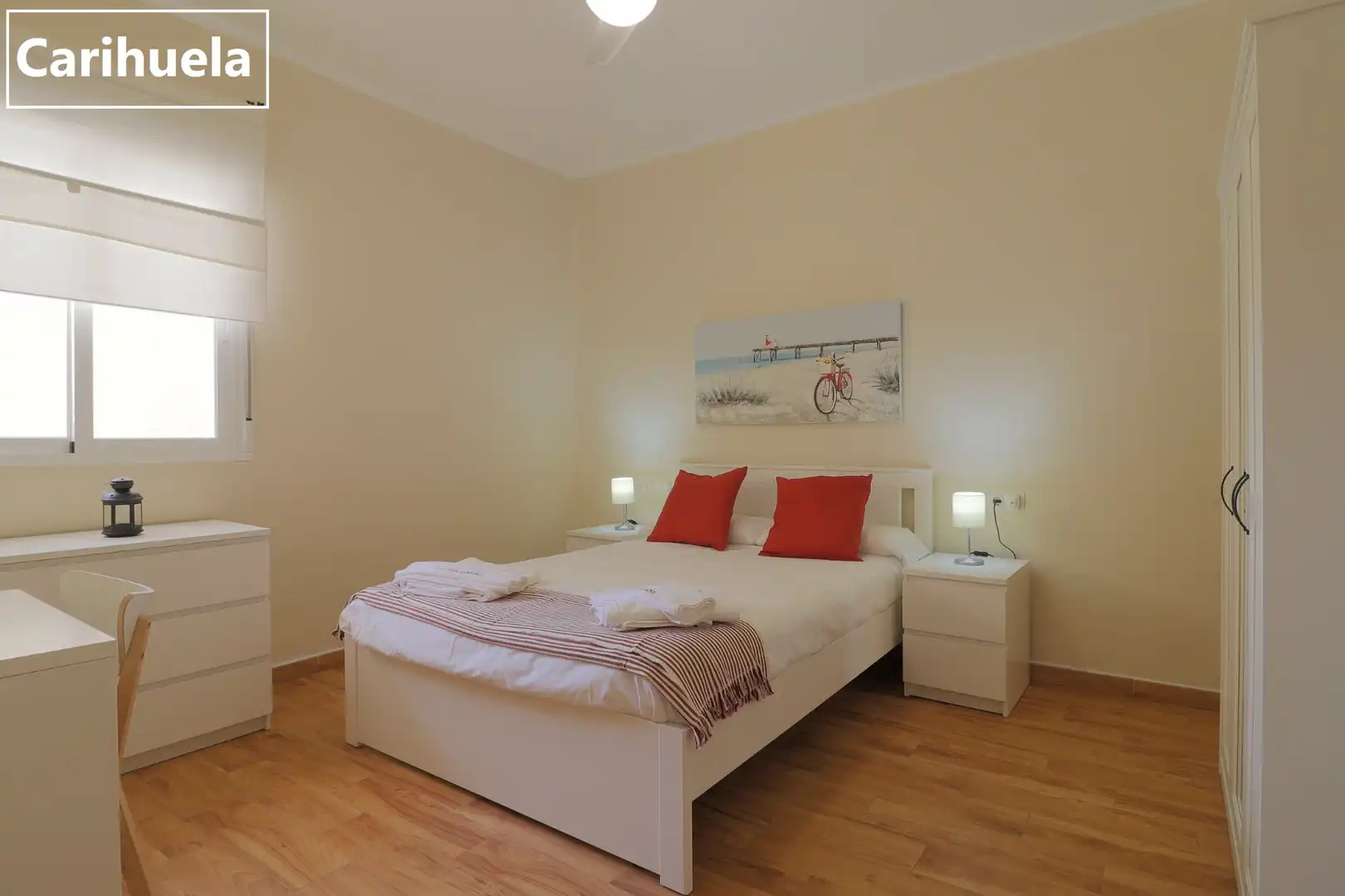 Bedroom of Flat for share in Málaga  with Air Conditioner, Heating and Terrace