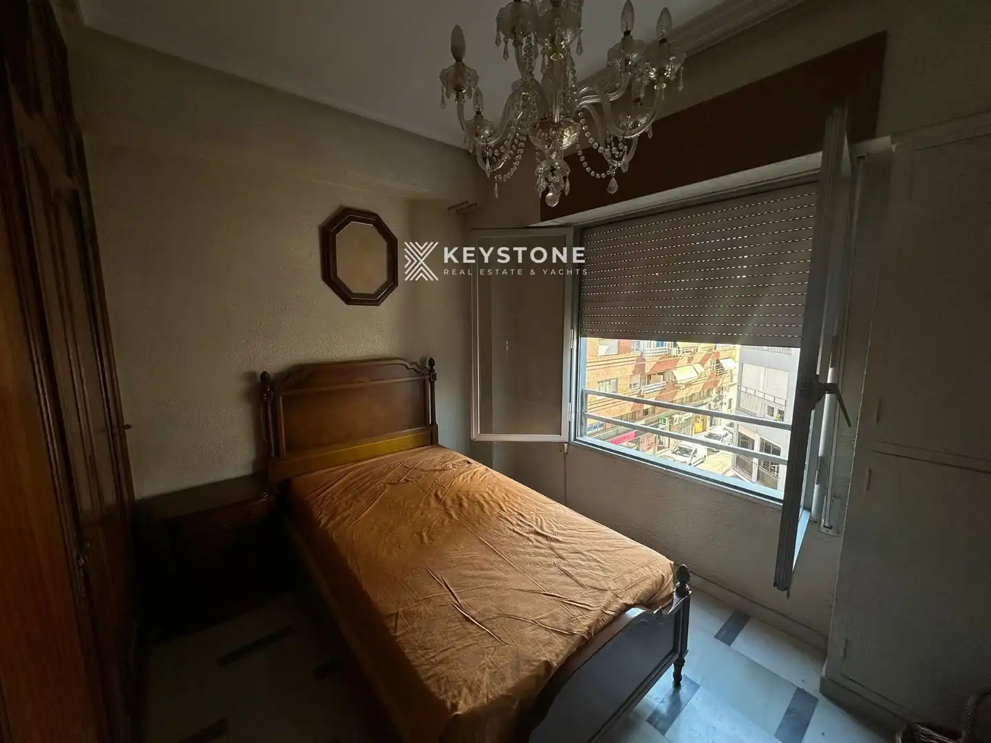 Bedroom of Flat for sale in Alicante / Alacant  with Heating, Terrace and Furnished