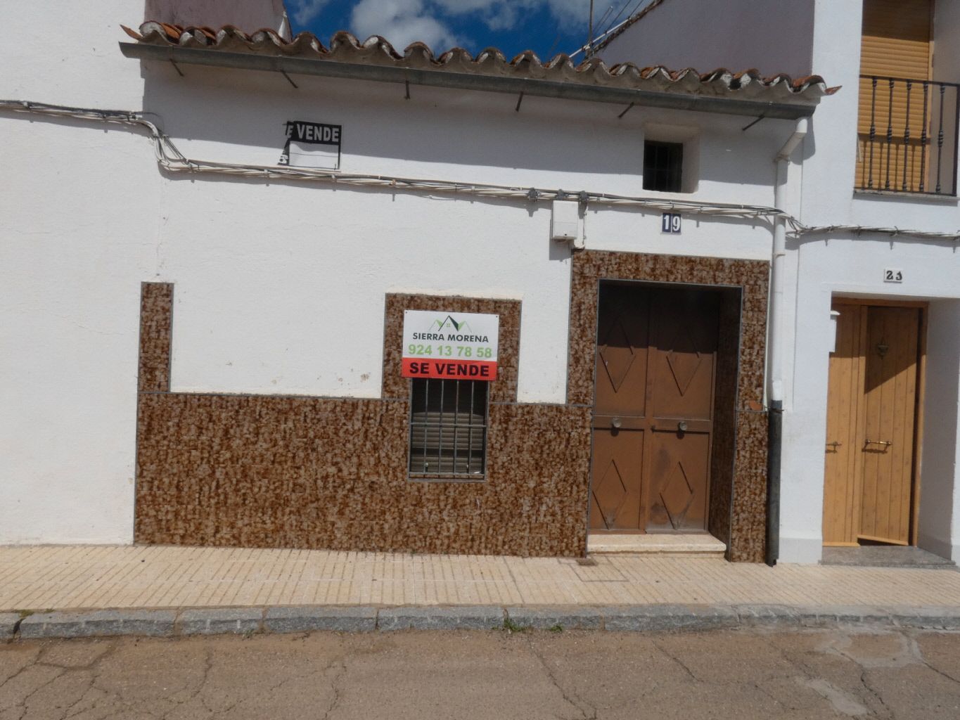 Vista exterior de Casa o chalet en venta en Azuaga