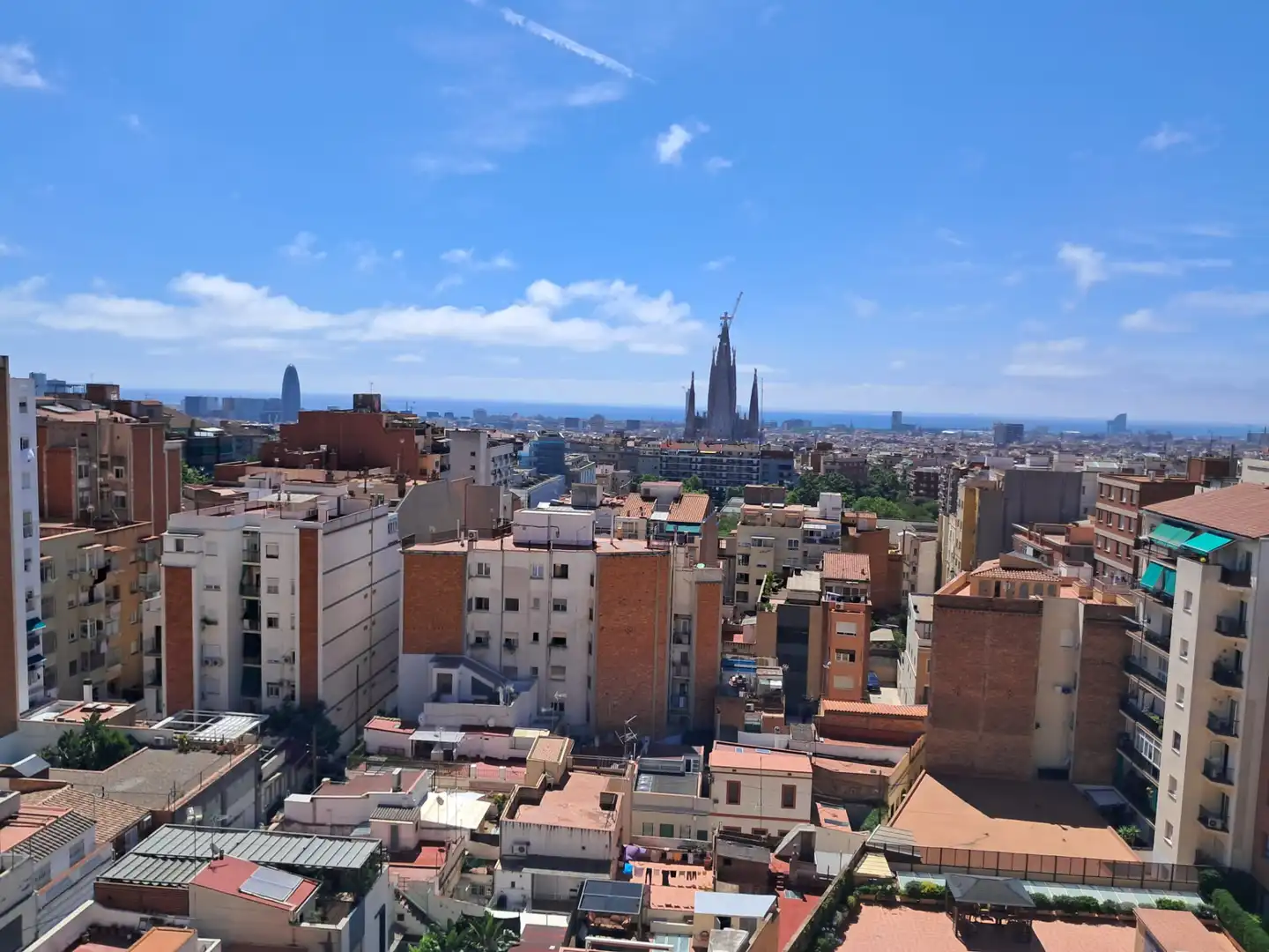 Vista exterior de Ático en venta en Barcelona con Aire acondicionado, Calefacción y Parquet
