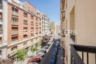 Exterior view of Flat for rent in Madrid  with Air Conditioner, Heating and Furnished