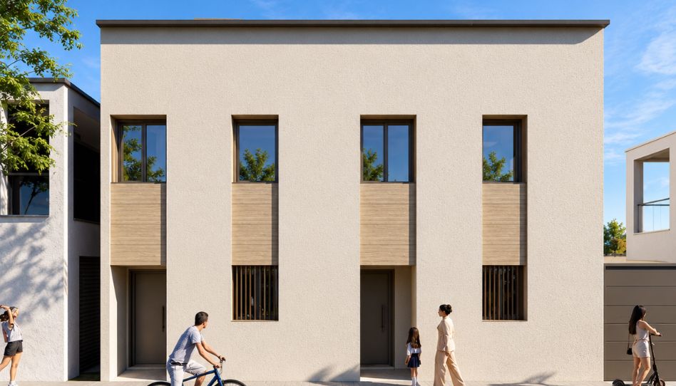 Foto 0 de CALDES 62-64 | EXCLUSIVA CASA DE OBRA NUEVA EN EL CENTRO DE CASTELLAR DEL VALLÈS