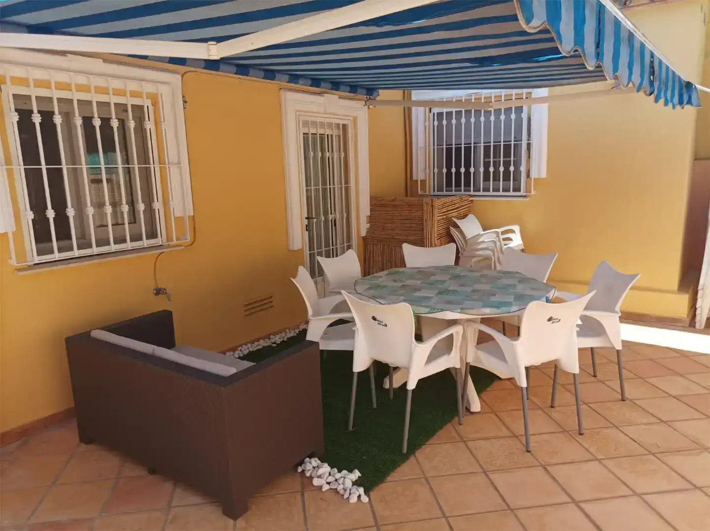 Terrassa de Casa o xalet de lloguer en Dénia amb Aire condicionat, Jardí privat i Parquet