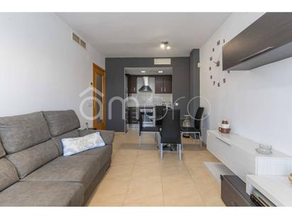 Living room of Flat for sale in La Pobla de Montornès    with Air Conditioner, Heating and Balcony