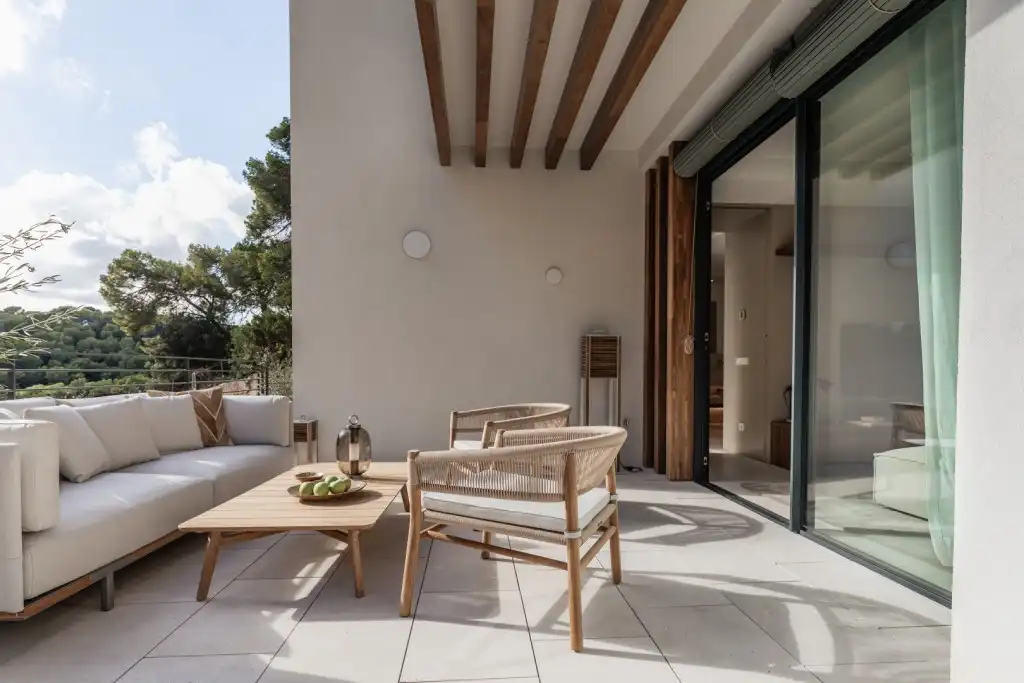 Terraza de Planta baja en venta en  Palma de Mallorca con Aire acondicionado, Calefacción y Jardín privado