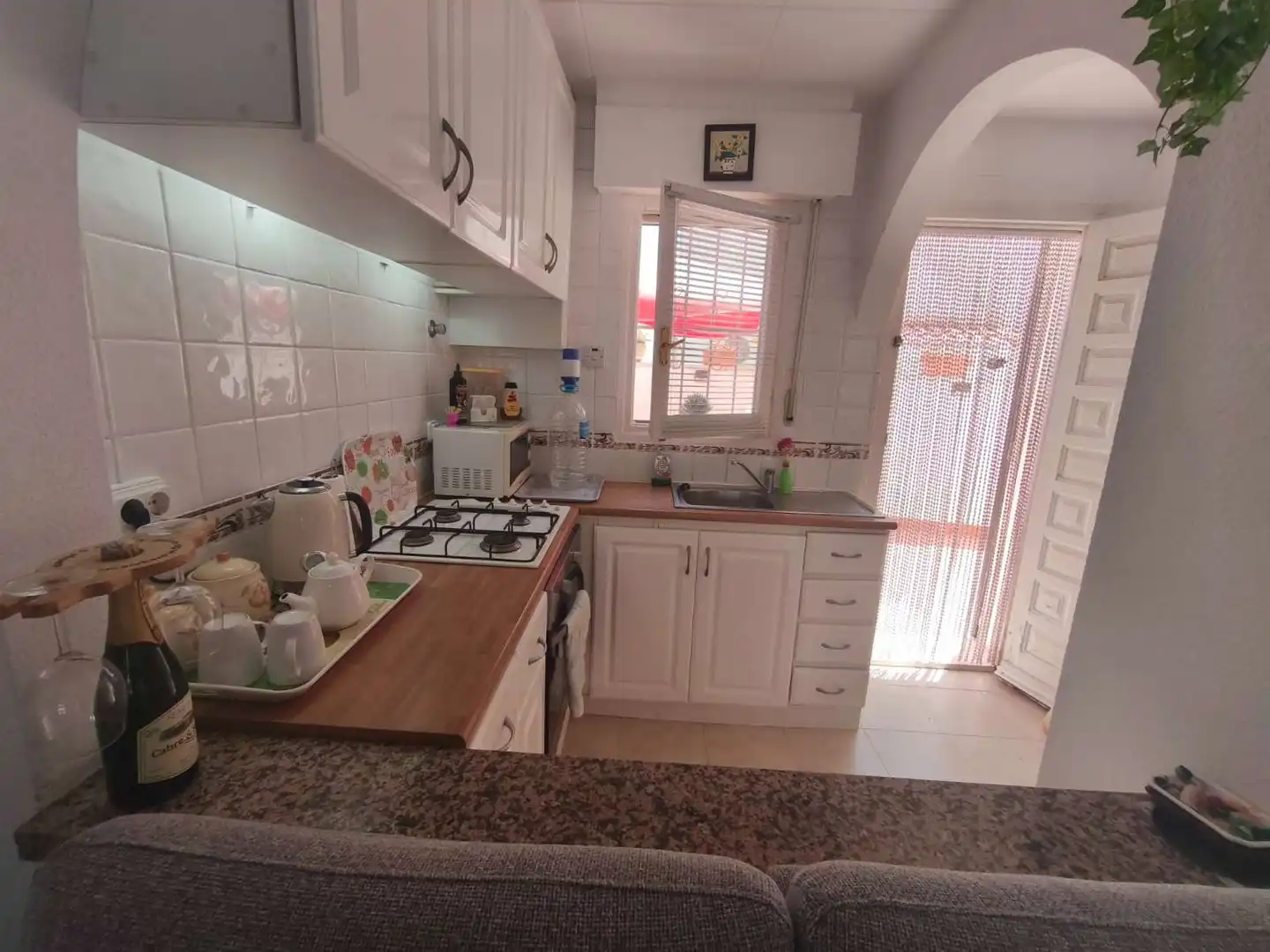 Küche von Maisonette zum Verkauf in Orihuela mit Klimaanlage, Heizung und Terrasse