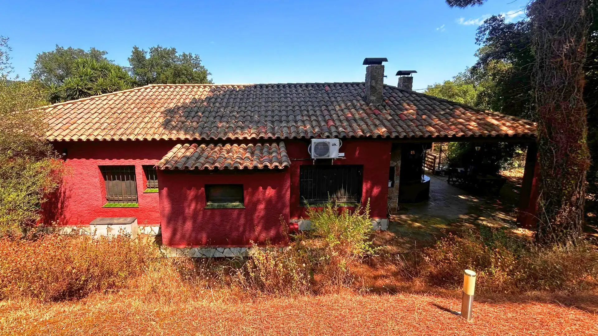 Vista exterior de Casa o xalet en venda en Santa Cristina d'Aro amb Calefacció, Terrassa i Piscina