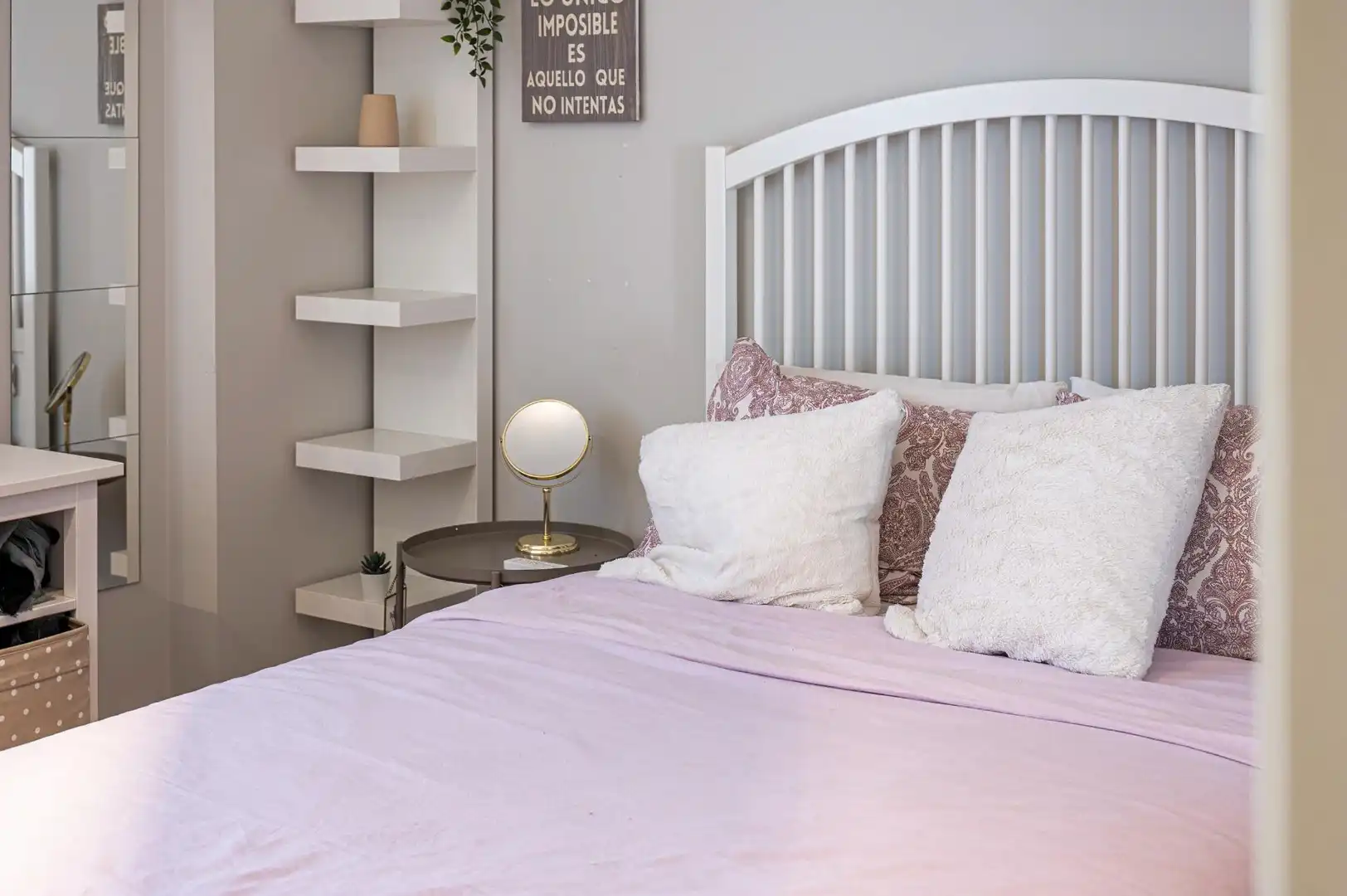 Bedroom of Attic for sale in Badalona  with Air Conditioner, Heating and Terrace