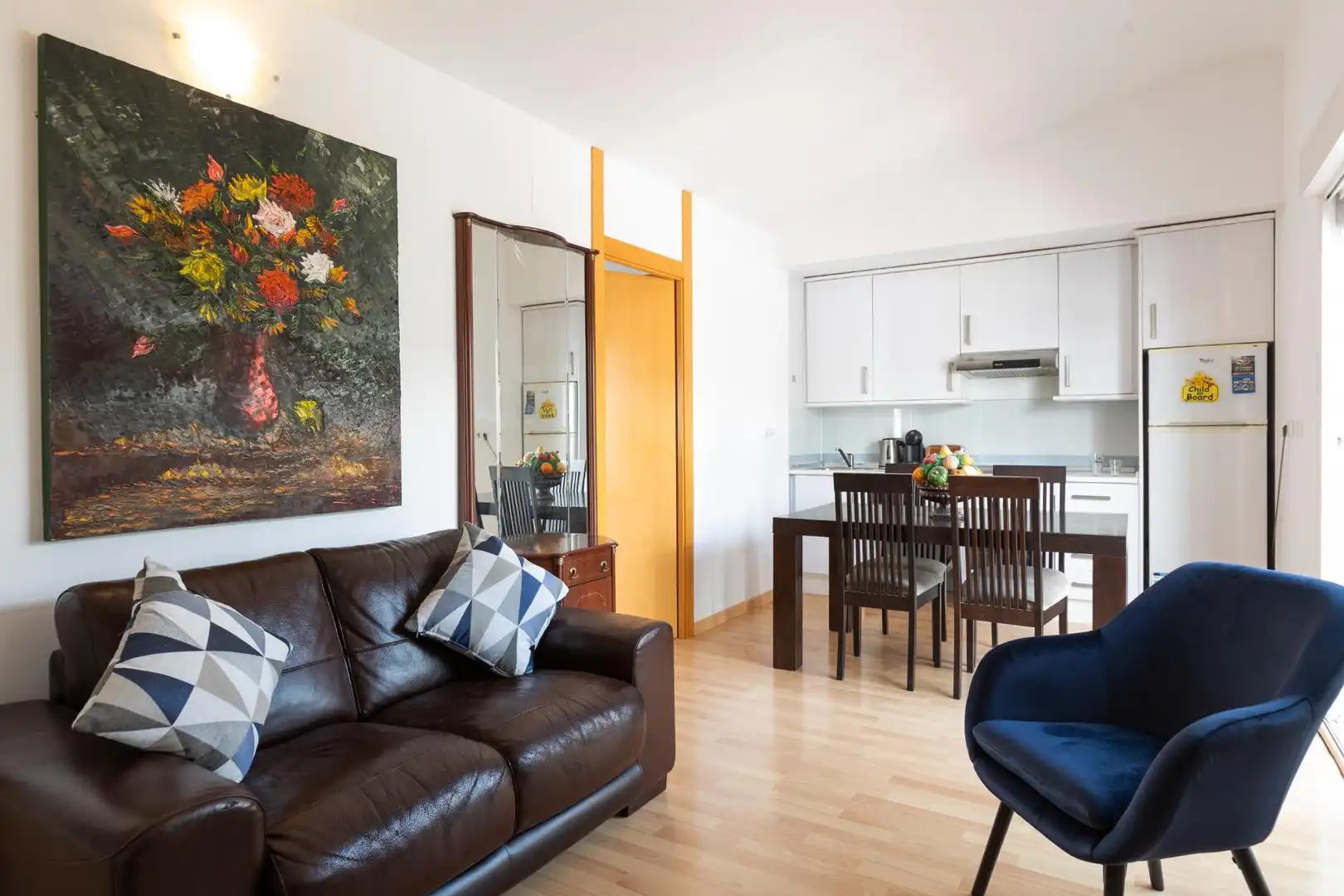 Sala de estar de Ático en venta en Albuñol con Calefacción, Terraza y Amueblado
