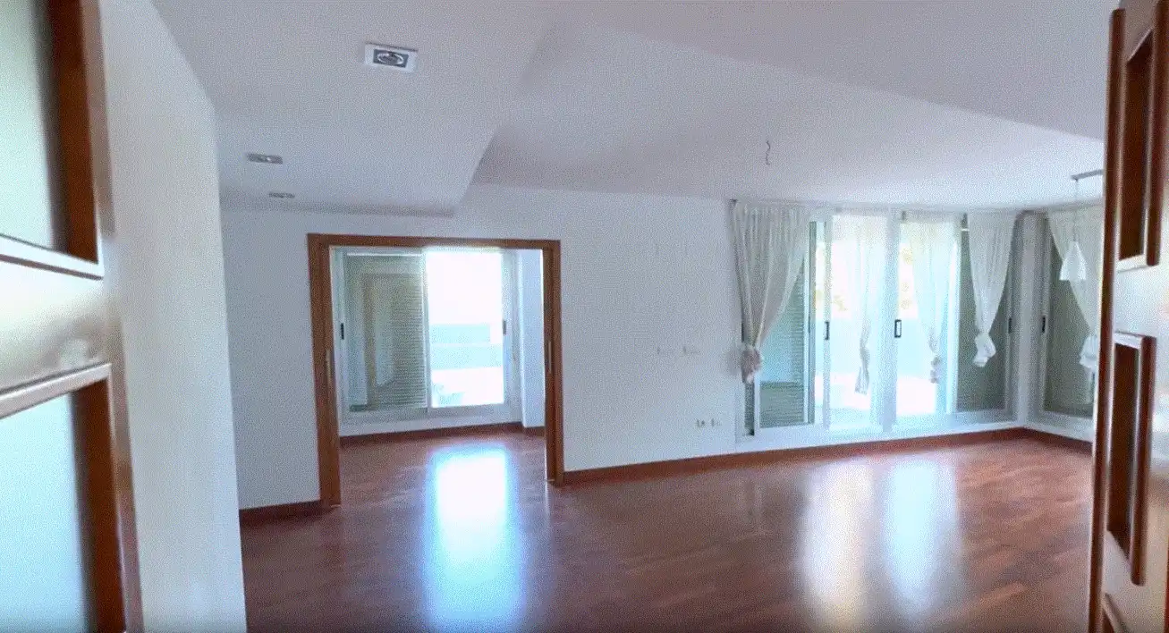 Wohnzimmer von Maisonette zum Verkauf in Valencia mit Klimaanlage, Heizung und Privatgarten