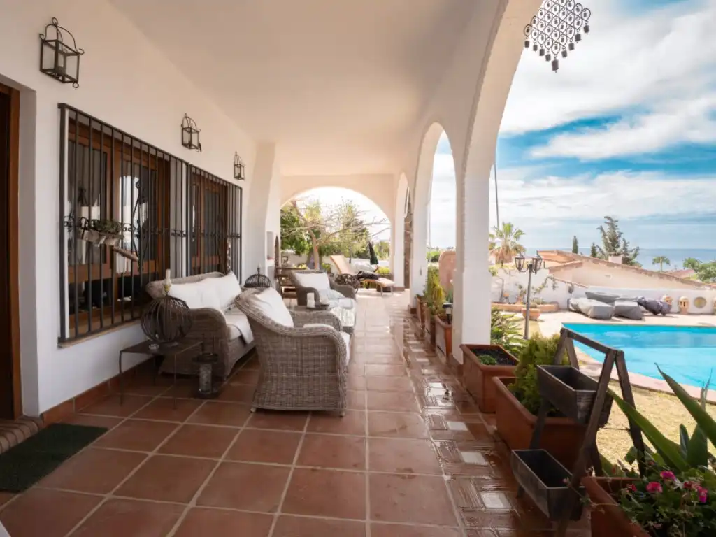Terraza de Casa o chalet en venta en Vélez-Málaga