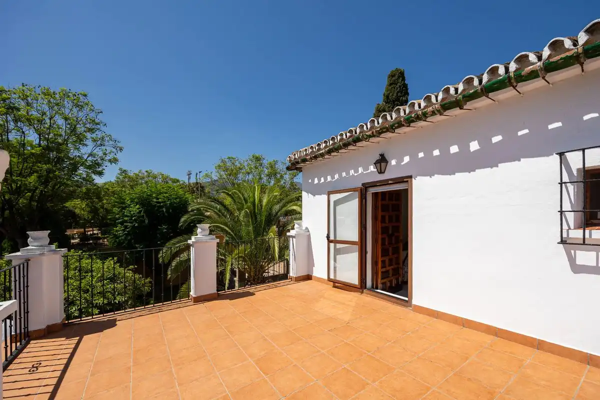 Terraza de Casa o chalet en venta en Alhaurín de la Torre con Aire acondicionado, Calefacción y Jardín privado