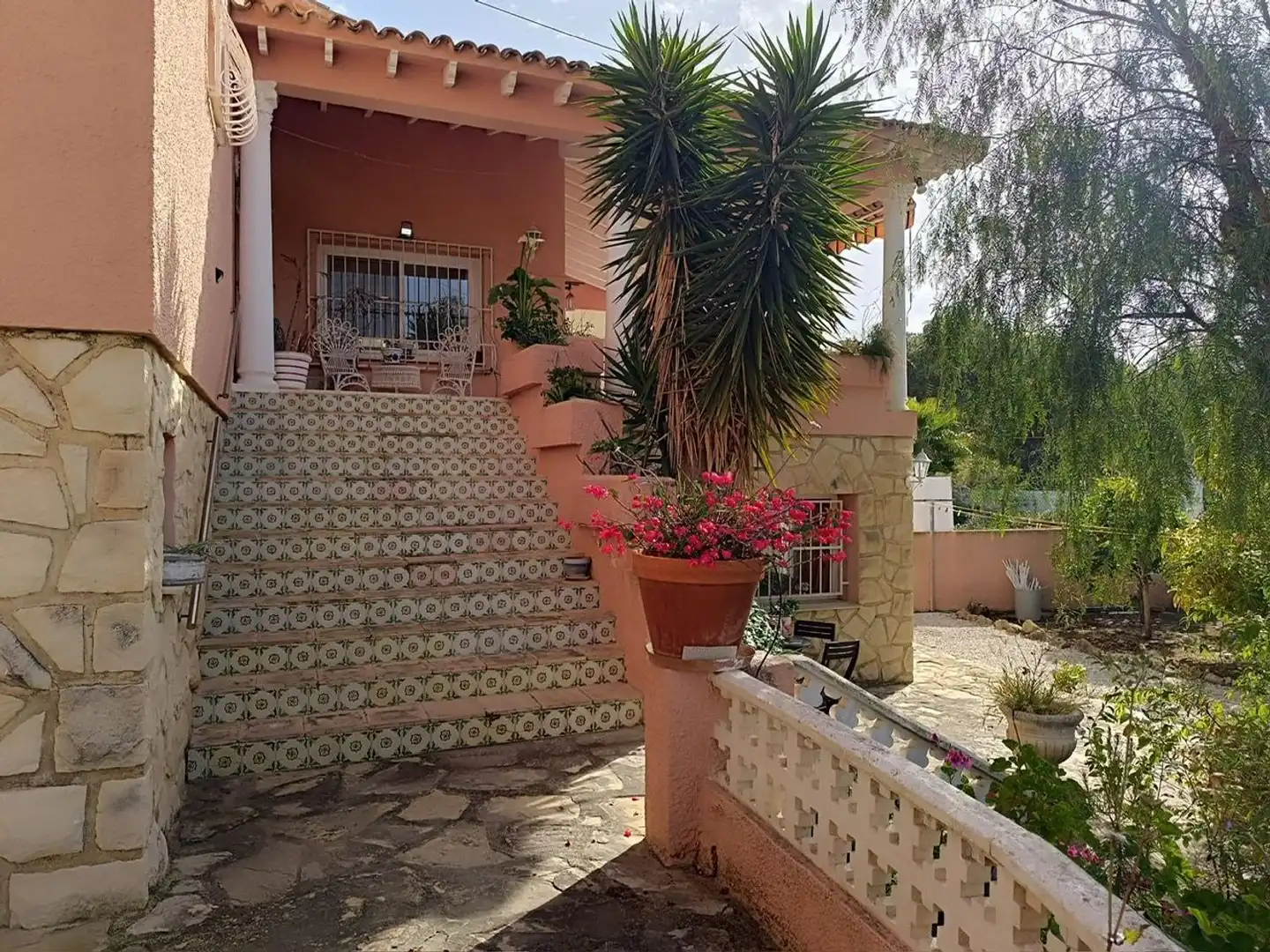 Exterior view of Houses for sale in L'Alfàs del Pi  with Air Conditioner, Private garden and Terrace
