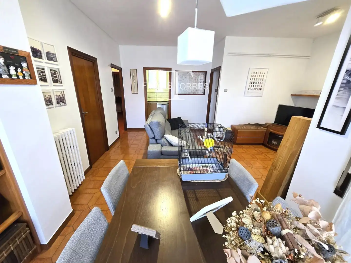 Sala d'estar de Pis en venda en Barcelona amb Terrassa