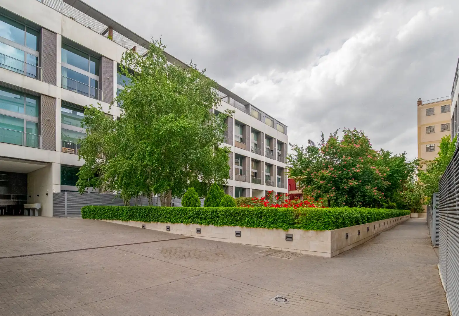 Außenansicht von Loft zum Verkauf in Madrid mit Terrasse, Möbliert und Balkon