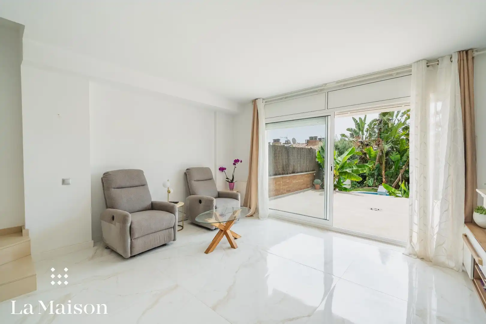 Sala de estar de Casa o chalet en venta en Sant Vicenç de Montalt con Aire acondicionado, Calefacción y Terraza